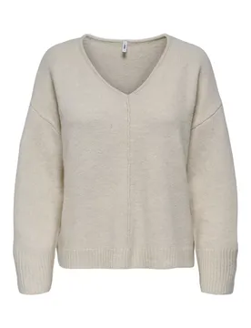 ONLWHITNEY LIFE LS V-NECK KNT female