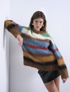 TSKELLY LS FLUFFY PULLOVER female