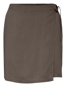 PCPIA LINEN IX W WRAP SKIRT WVN N feale