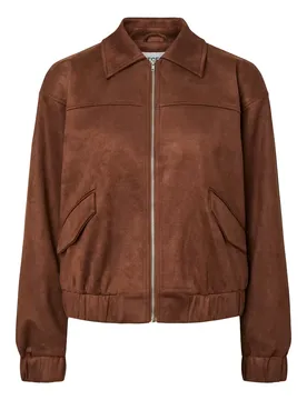 PCRAKEL BRUSHED BOMBER JACKET female