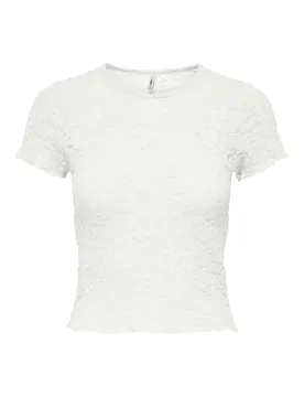 ONLFAITH S/S LACE TOP JRS female