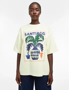 TLAVA ANTIAGO OVERIZED T-HIRT J female
