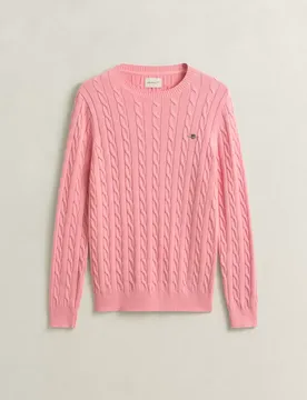 COTTON CABLE C-NECK male