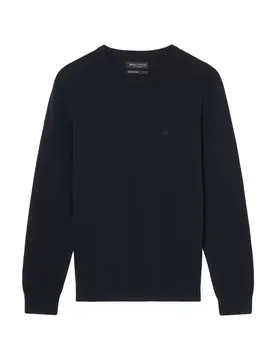 CREWNECK, COTTON SLUB, PIQUÉ STRUCT male
