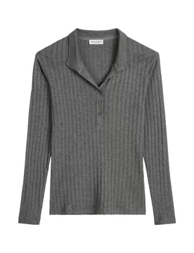 Jersey Poloshirts Longsleeve female