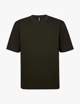 T-SHIRT CREW NECK SS D BROWN male