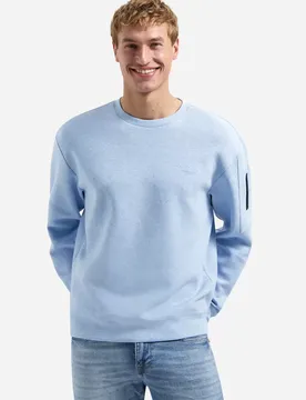 Sweater Crewneck Bonded Melange male