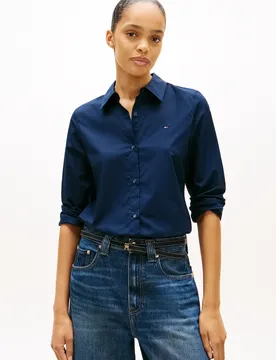 COTTON STRETCH REGULAR LS SHIRT female