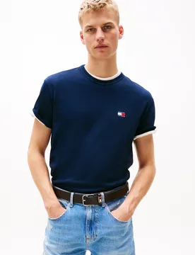 S TJM REG BADGE TEE EXT male