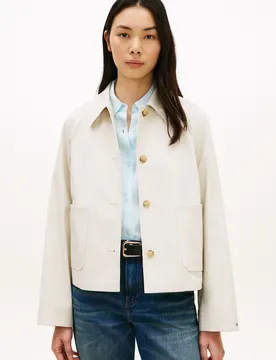 COTTON SHORT JACKET female