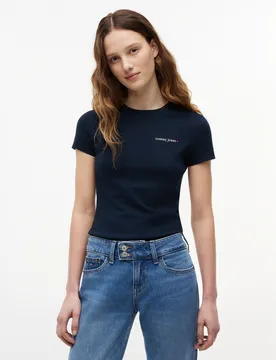 TJW SLIM ESS LOGO 1 SS TEE EXT female