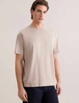 T-Shirt Uni Beige XL