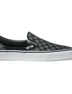 Baskets Sans Lacets Classic Checkerboard Black / Pewter EU 42 Homme