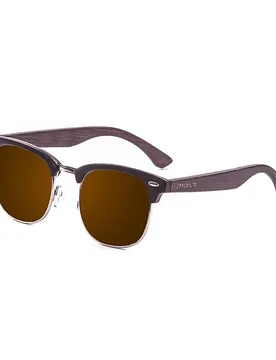 Lunettes De Soleil Polarisées Epoke Bamboo Brown Arm / Brown Brown/CAT3 Homme