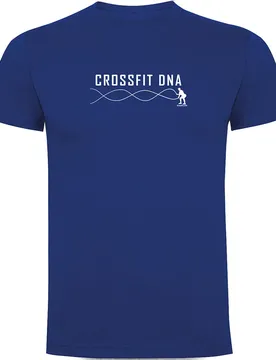 T-shirt à Manches Courtes Crossfit Dna Royal Blue L