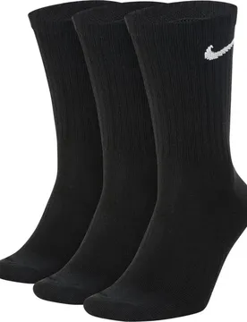 Chaussettes Crew Everyday Lightweight 3 Paires Black / White EU 34-38