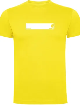 T-shirt à Manches Courtes Surf Frame Yellow XL
