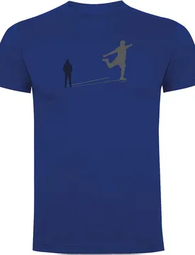 T-shirt à Manches Courtes Football Shadow Royal Blue XL