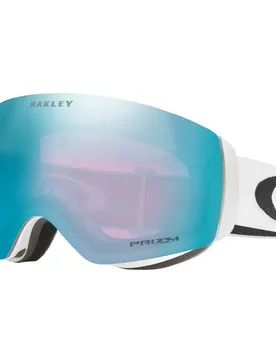 Masque De Ski Flight Deck M Prizm Snow Matte White Prizm Iridium Snow Sapphire/CAT3 Homme