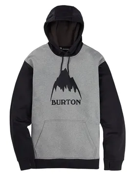 Sweat à Capuche Oak Grey Heather / True Black S