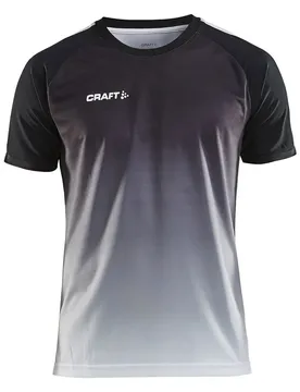 T-shirt à Manches Courtes Pro Control Fade Black / White XL