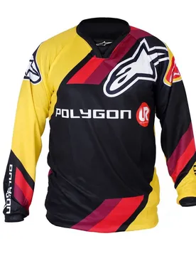 Bicycle Maglietta A Maniche Lunghe Ur Team 2015 Yellow / Black