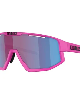 Lunettes De Soleil Fusion Nano Optics Nordic Light Matt Neon Pink Begonia - Violet Avec Blue Multicoating/CAT2 Homme