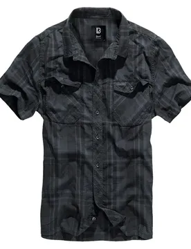 Chemise à Manches Courtes Roadstar Black / Blue 5XL