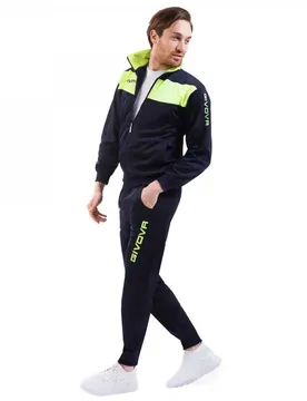 Survêtement Visa Fluo Blue / Fluor Yellow L