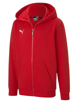 Sweat-shirt à Zip Teamgoal 23 Casuals Red 11-12 Années Garçon