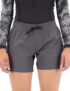 Ion Short De Bain Logo Grey M Femme