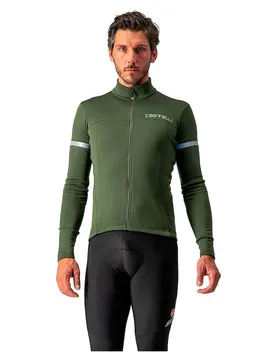 Maglia A Maniche Lunghe Fondo 2 Fz Military Green / Silver Reflex