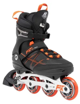 Patins En Ligne F.i.t80 Alu Black / Red EU 39 1/2
