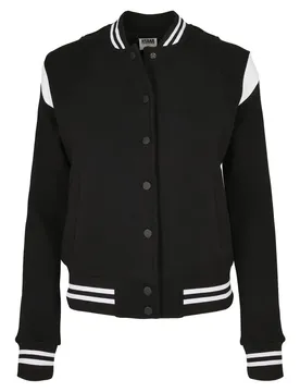Veste Sustainable College Recyclable Black / White XS