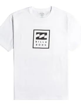 T-shirt à Manches Courtes Unity Stacked White M