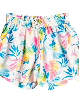 Short Rainbow Shower Snow White Surf Trippin Rg 10 Années Fille
