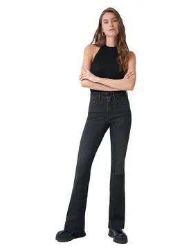 Jean 126115 Push In Secret Glamour Flare Black 33