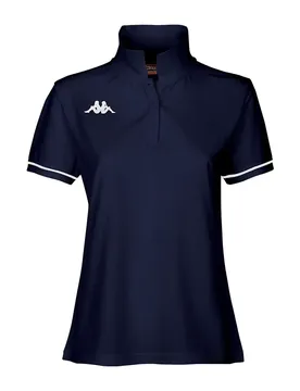 Polo à Manches Courtes Barla Blue Marine / White L