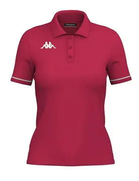 Polo à Manches Courtes Barla Fuchsia / White S