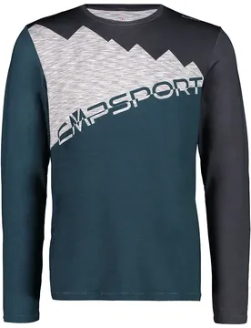 Maglia Da Enduro A Maniche Lunghe Free Bike 32c6797 Petrol / Anthracite