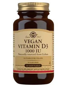 Capsule Vegan Vitamin D3 1000ui Sapore Neutro 60 Unità