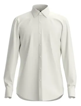 Chemise à Manches Longues Hank Ken C1 Natural 38