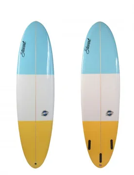 Planche De Surf Fun 7´0´´ Light Blue / White / Orange 213.4 cm unisex