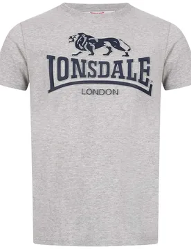 T-shirt à Manches Courtes Kingswood Marl Grey / Dark Navy XL