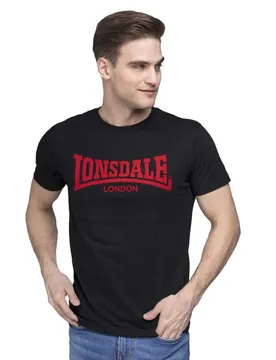 T-shirt à Manches Courtes Ll008 One Tone Black / Red 2XL