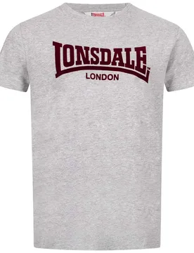 T-shirt à Manches Courtes Ll008 One Tone Marl Grey / Oxblood S