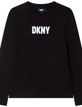 T-shirt à Manches Longues D35s32 Black 10 Années Fille