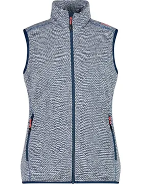 Gilet Heavy Fleece 3h55766 Blue Ink / White 2XS
