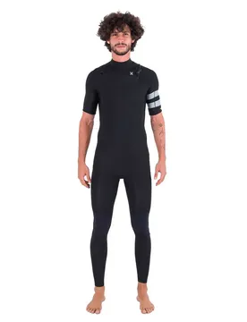 Combinaison En Néoprène à Manches Courtes Avec Fermeture éclair Sur La Poitrine Advant 2/2 Mm Black LT