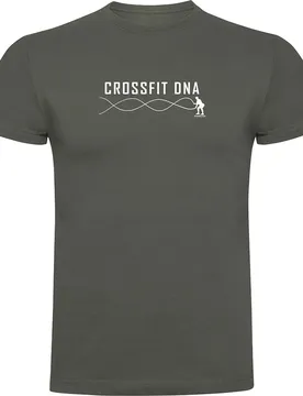 T-shirt à Manches Courtes Crossfit Dna Dark Army Green XL